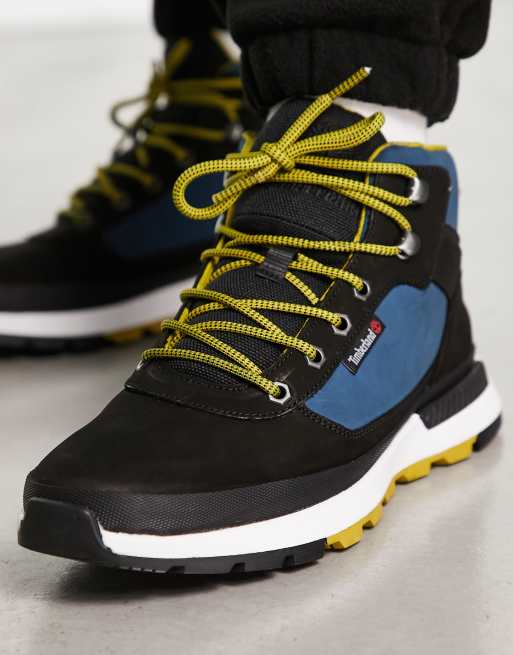 Blue and deals yellow timberland boots