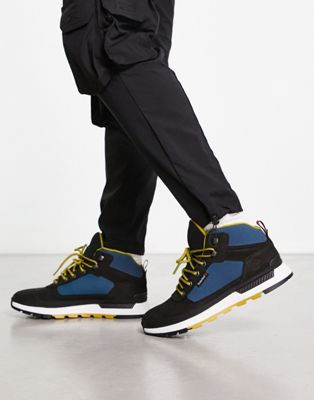 Timberland Field Trekker Mid boots in black/blue