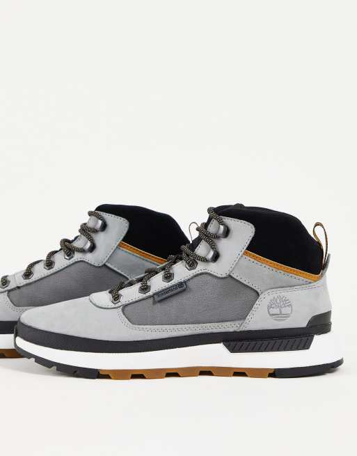 timberland field trekker mid grey