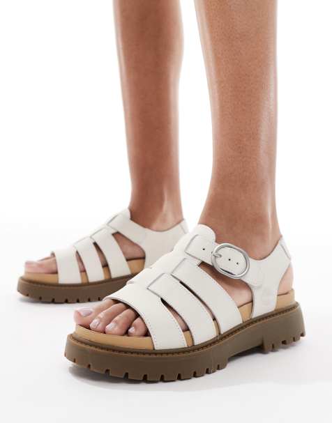Timberland Fisherman sandal in natural nubuck - view 1