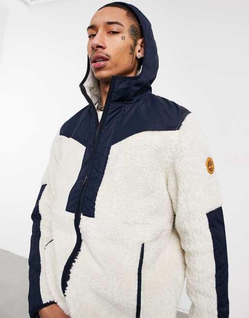 Timberland - Fleecejakke i imiteret skind