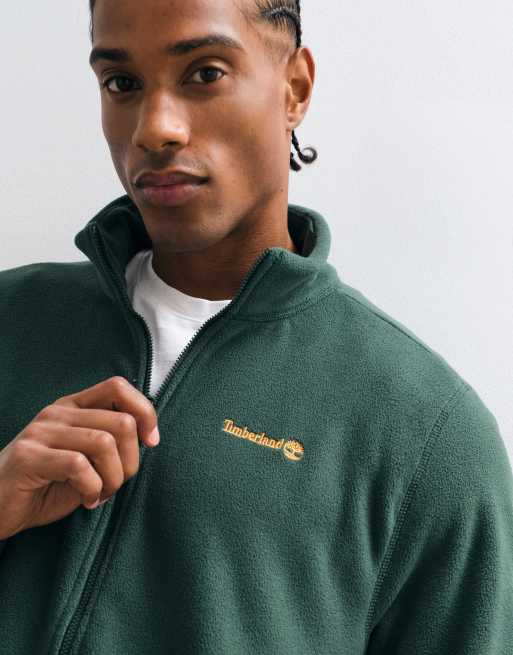 Timberland forro polar con cremallera completa en sycamore, 4 de 5