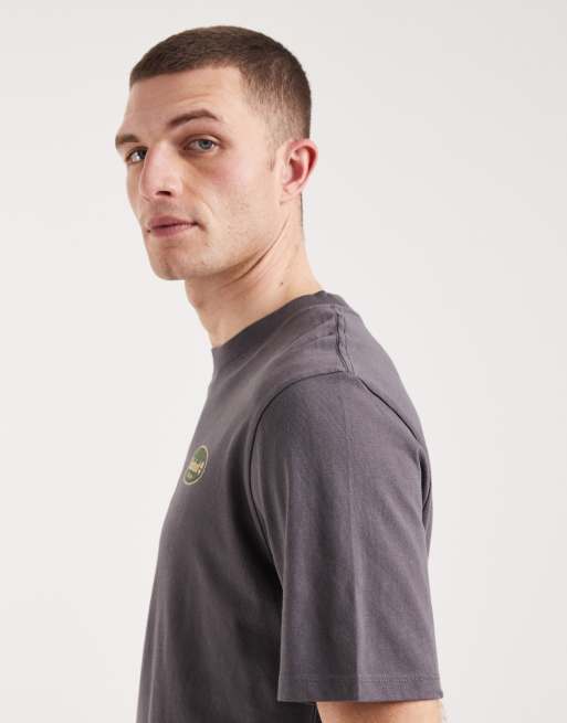 Timberland Gas station back graphic tee in blackened pearl, 5 of 5