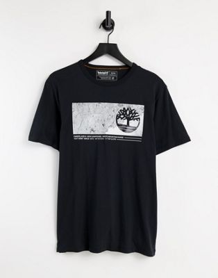 Timberland graphic linear t-shirt