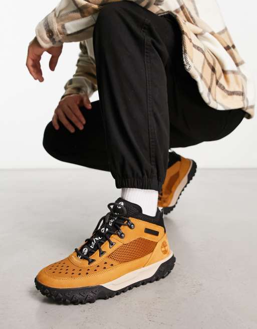 Timberland Green Stride Motion Scarponcini sportivi in pelle color grano