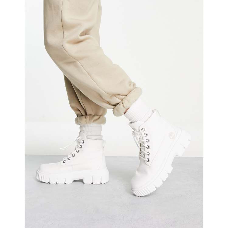 White suede on sale timberland boots