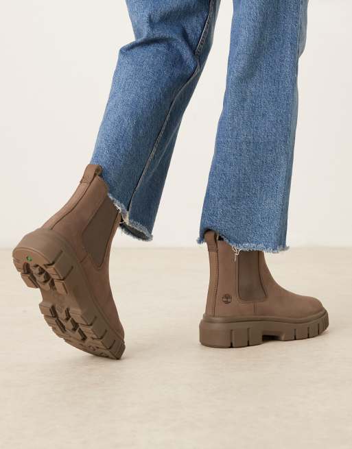 Timberland – Greyfield – Chelsea Boots aus braunem Nubukleder, 2 von 4