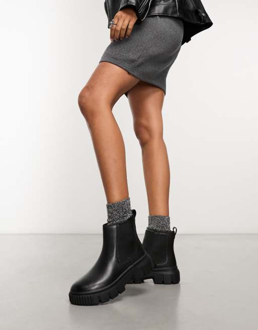 Grey timberland chelsea clearance boots