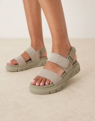 Timberland - Greyfield - Sandales en daim - Gris