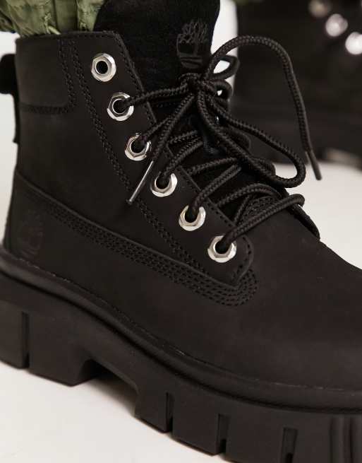 Timberland – Greyfield – Stiefel aus schwarzem Nubukleder, 3 von 4