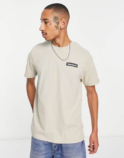 Tee-Shirt Homme Timberland Heavy Weight Woven Badge Tee