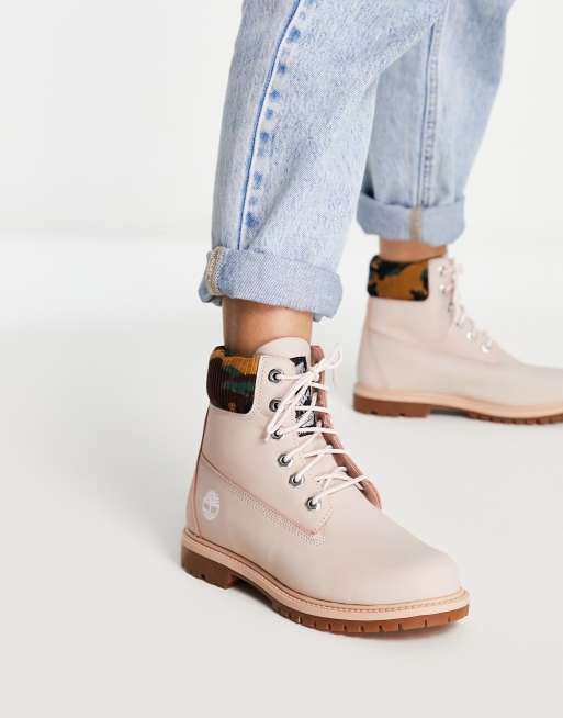 Timberland femme rose clair best sale