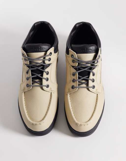 Timberland heritage low lace-up gore-tex boots in beige | ASOS