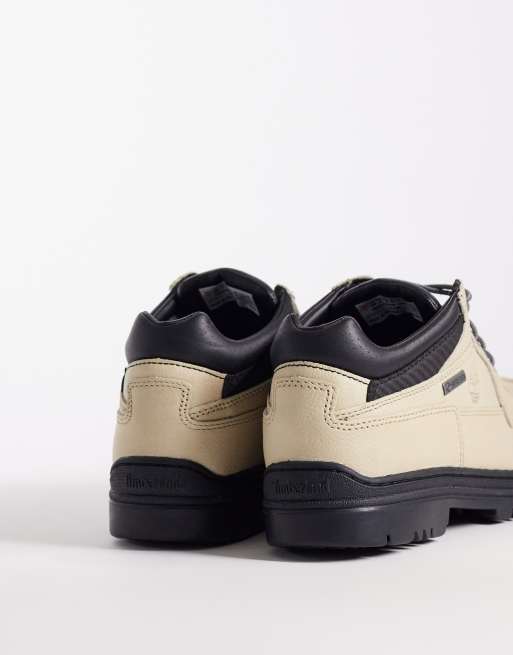 Timberland heritage low lace-up gore-tex boots in beige | ASOS
