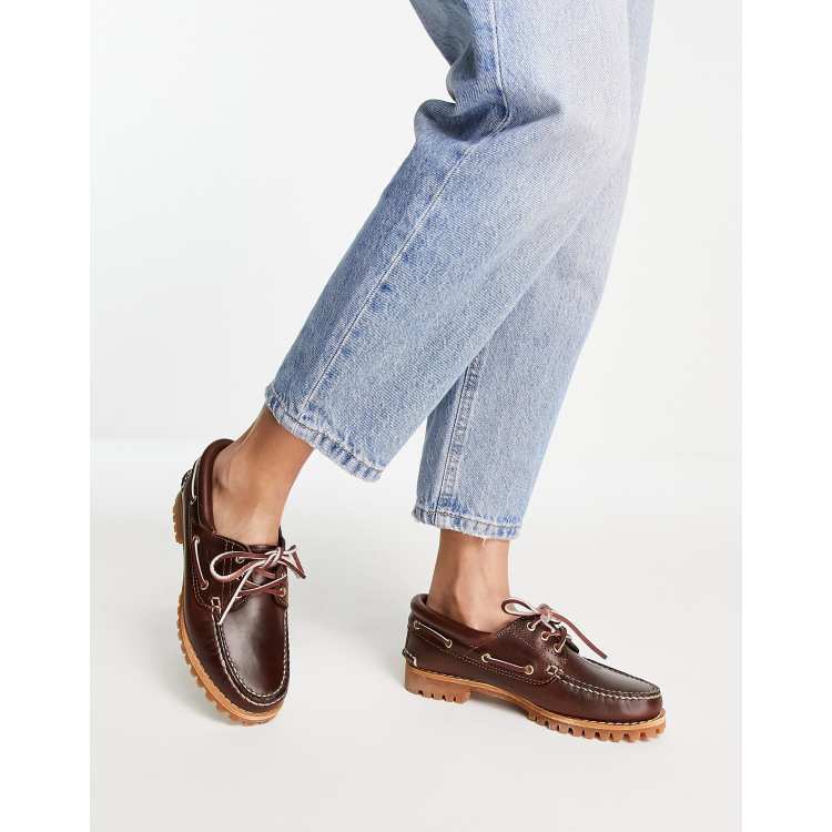 Timberland Heritage Noreen 3 eye shoes in brown