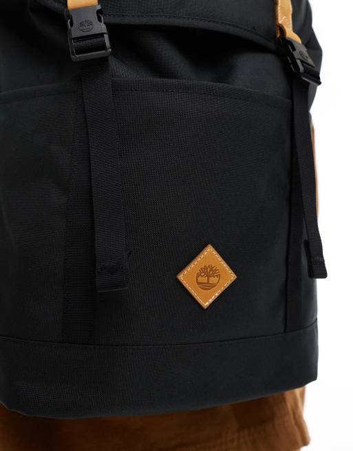 Timberland – Heritage – Svart ryggsäck med logga och remmar, 2 av 4
