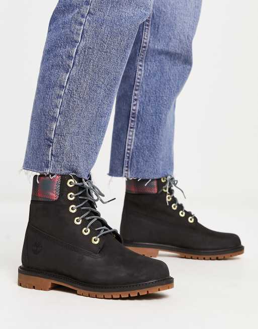 Timberland - Hert Cupsole - Sorte 6-tommers støvler