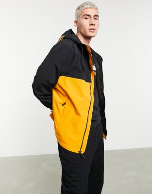 timberland black orange