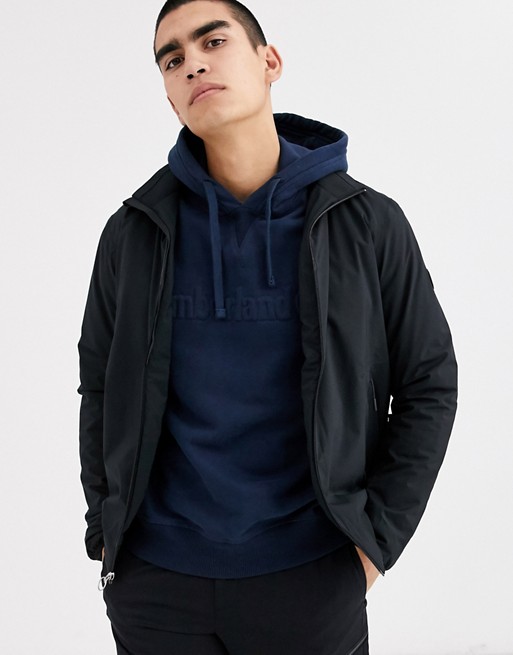 Timberland insulated bomber jacket in black