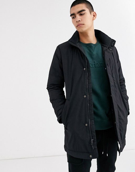 Timberland insulated coat in black