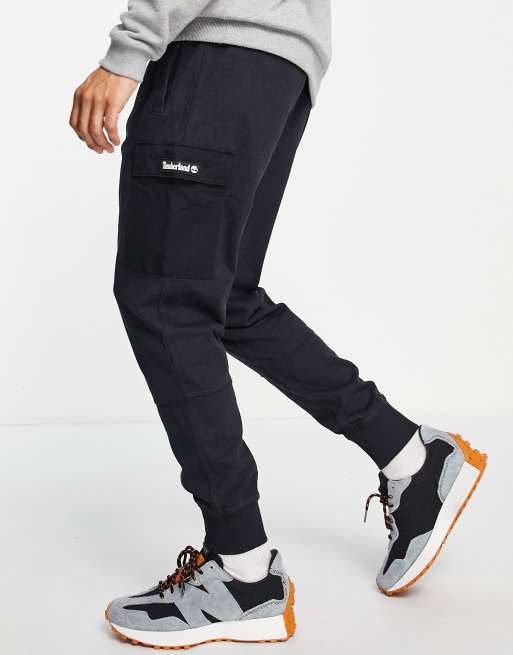 Timberland - Jogger cargo teint - Noir
