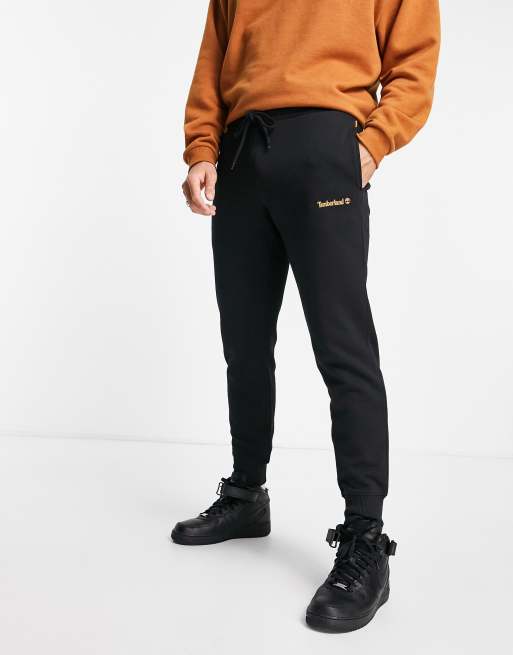 Timberland - Joggingbroek met klein logo in zwart