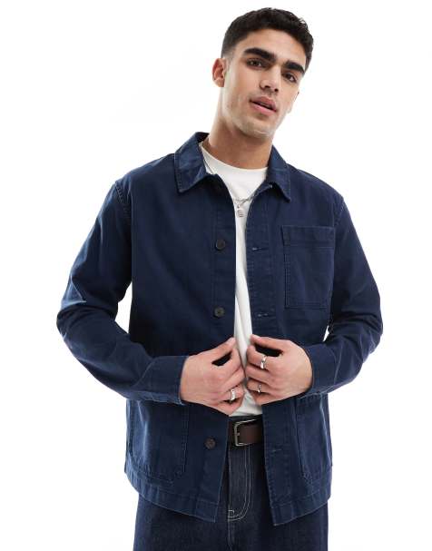 Timberland - Kempshire - Veste en toile - Saphir foncé délavé - view 1