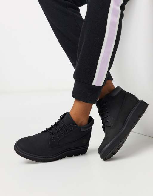 Timberland Kenniston Nellie black leather ankle boots ASOS