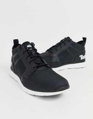 Timberland killington super ox trainers in black mesh