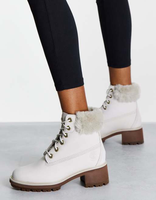 White suede store timberland boots