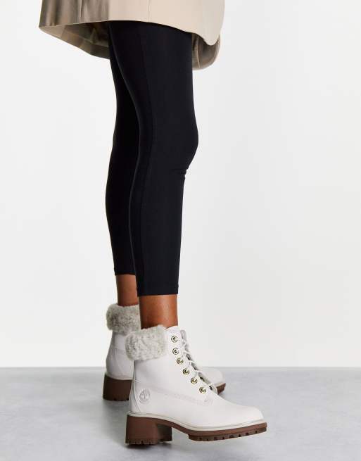 womens timberland kinsley boot white