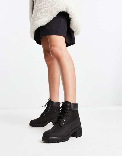 ga werken los van De daadwerkelijke Timberland Kinsley 6 inch waterproof boots in black nubuck | ASOS