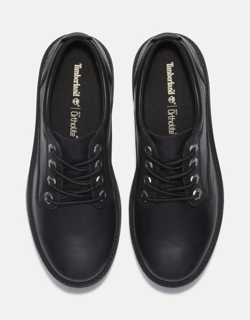 Timberland Lace up shoe in black full grain, 4 of 4