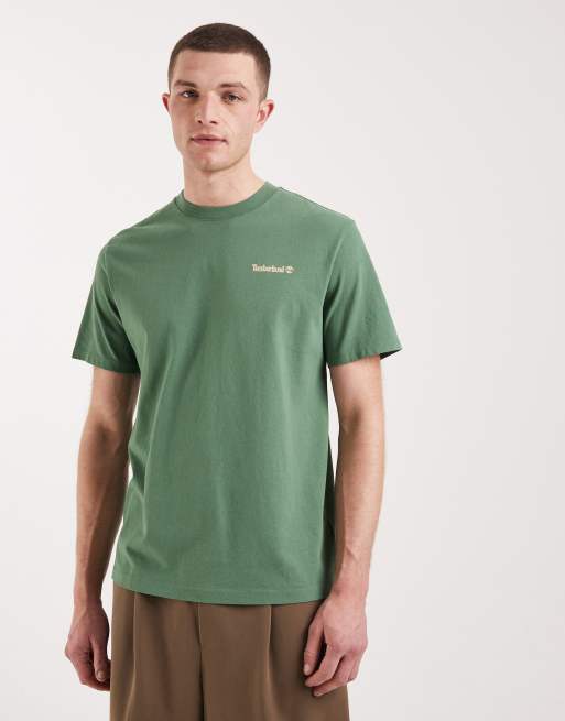 Timberland Lake house back graphic tee in myrtle, 3 of 5