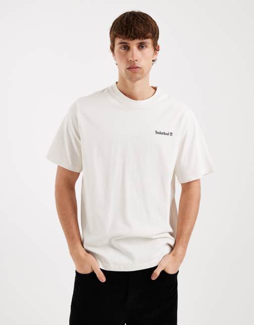 Timberland - Lake house - T-shirt avec imprimé au dos - Blanc vintage, 3 de 5