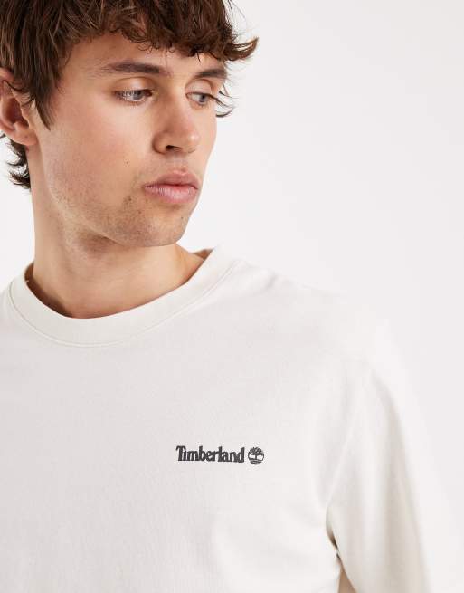 Timberland - Lake house - T-shirt avec imprimé au dos - Blanc vintage, 5 de 5
