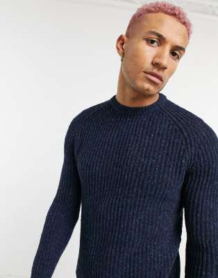 knit polo sweater mens