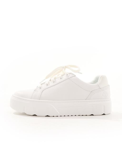 Timberland - Laruel Court - Sneakers i tredobbelt hvid, 2 af 5