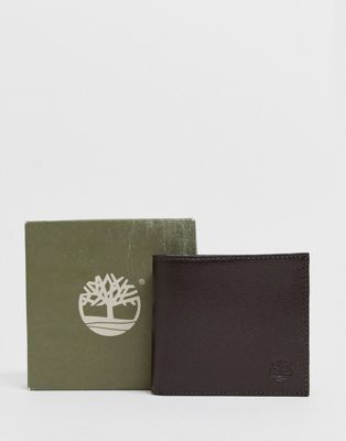 Timberland - Leren portemonnee in bruin