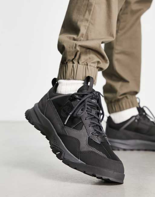 Timberland - Lincoln Peak Low GTX - Sneakers i sort læder