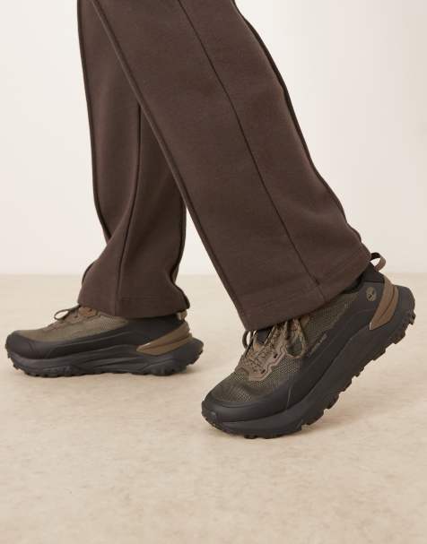 Timberland – Low – Schnürsneaker in Grün mit Mesh - view 1