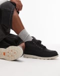 [Timberland] Timberland Mid chukka lace boots in black suede 41 Black suede