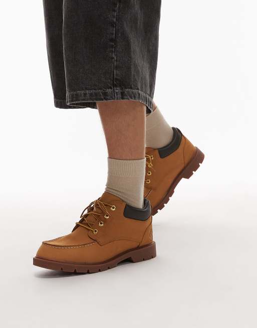 Timberland Mid lace-up waterproof shoes in wheat nubuck, 4 of 4