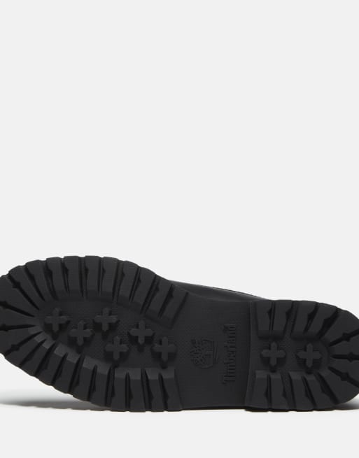 Timberland mid veterlaars in zwart volnerfleer, 3 van 4