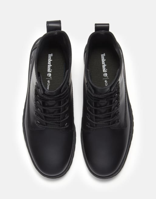 Timberland mid veterlaars in zwart volnerfleer, 4 van 4