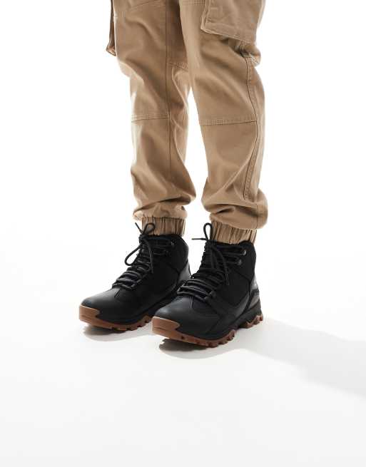 Timberland Mt. Maddsen f/l mid lace up hiking boot in black, 4 of 4