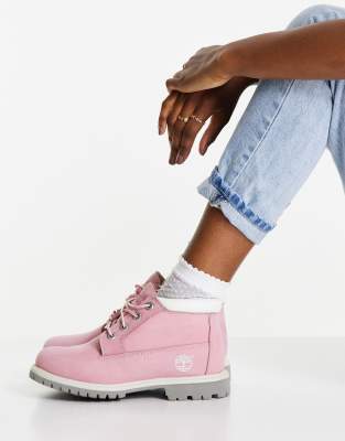 Nellie double chukka for women in pale on sale pink