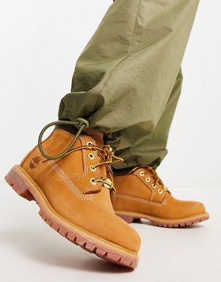 Timberland nellie chukka boots in wheat nubuck leather | ASOS