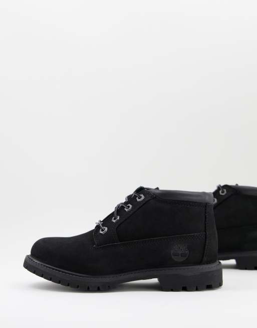 pauze een zone Timberland Nellie Chukka Double boots in black | ASOS