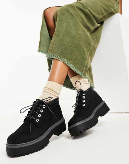 Timberland store platform shoes